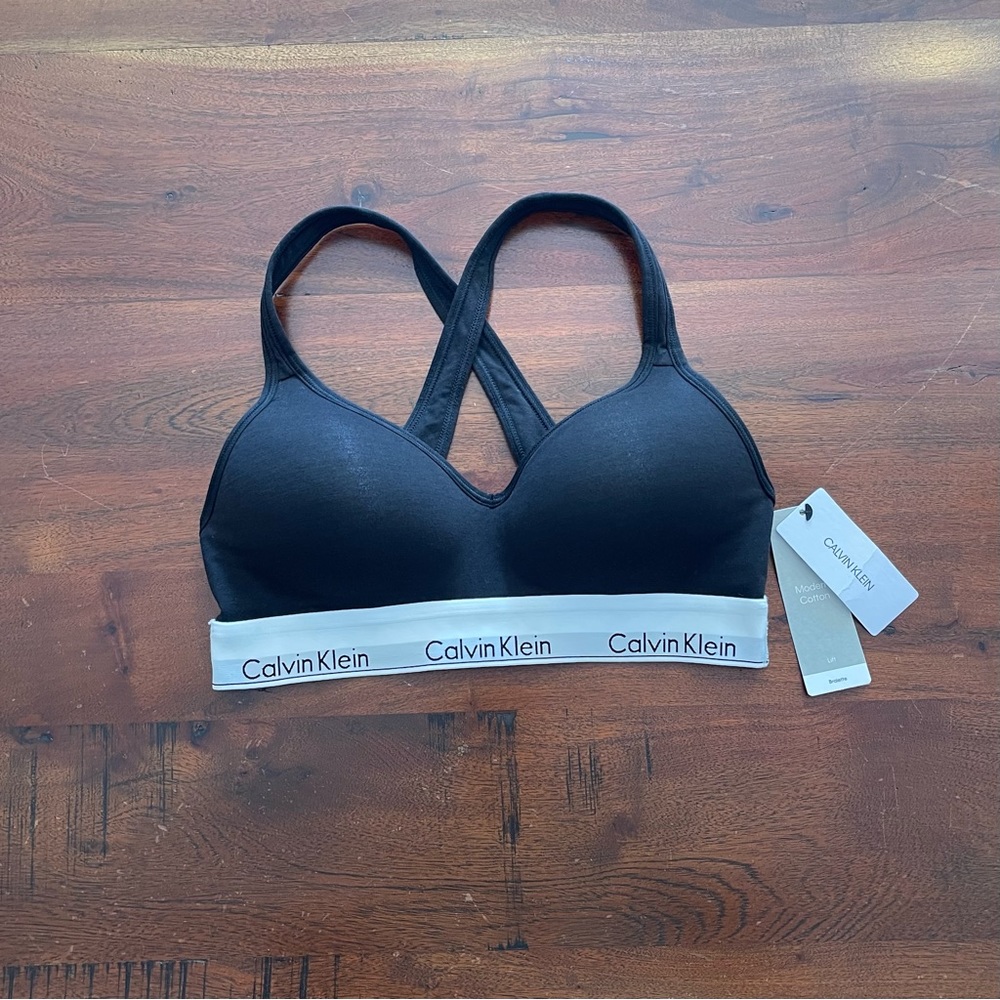 Calvin Klein Modern Cotton Padded Bralette